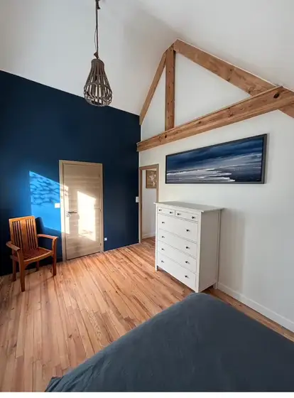 Mezzanine lit double, chambre familiale, jusqu'à 6 personnes