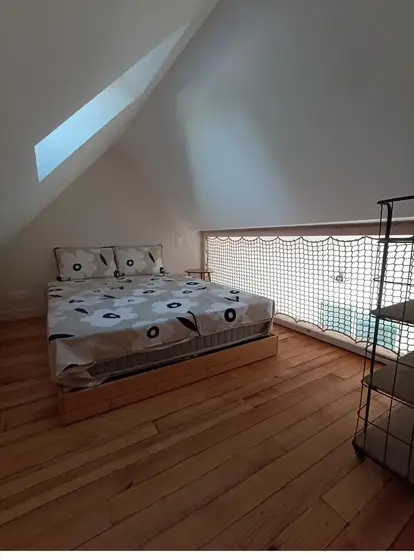 Chambre blanche, villa Quend-Plage 